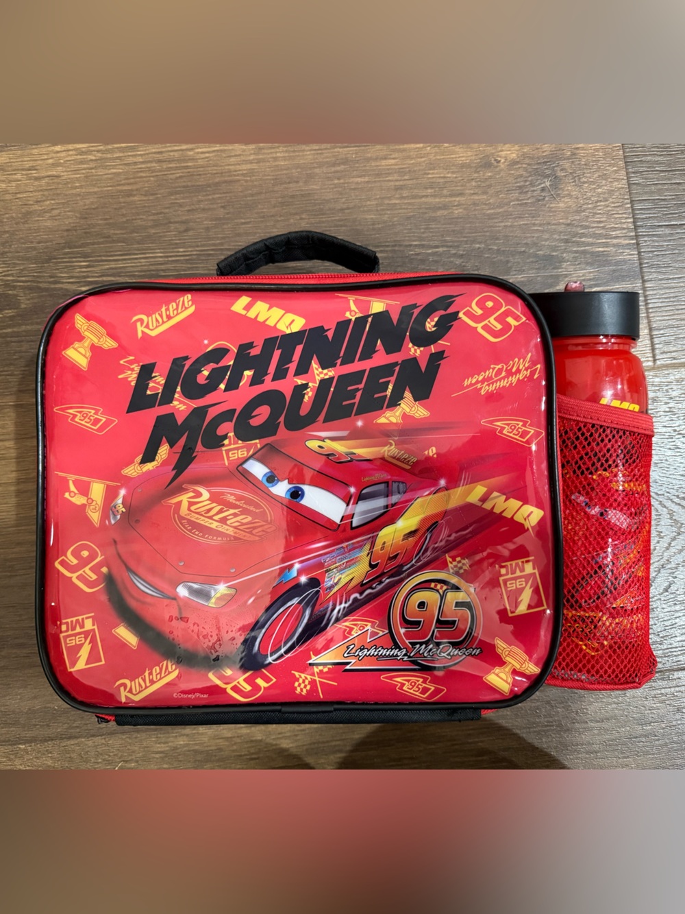 Lightning McQueen Bookbag and Lunchbox EUC - Picture 2 of 8
